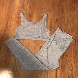 Maternity leggings & sports bra set